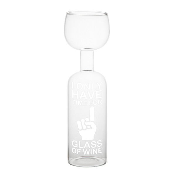 Бокал only time for one glass 750 мл