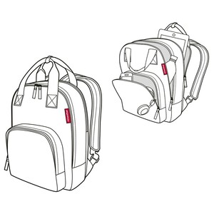 Рюкзак easyfitbag diamonds mocha