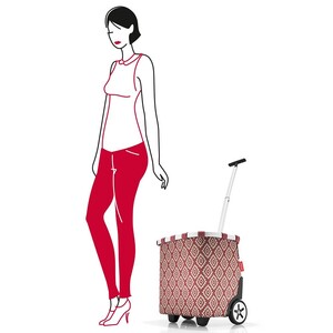 Сумка-тележка carrycruiser diamonds rouge
