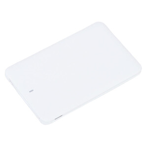 Универсальное зарядное устройство &quot;Card&quot; (2500mAh), 9,5х6х0,5 см,пластик