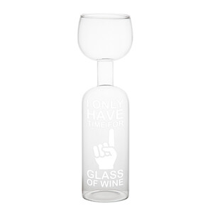 Бокал only time for one glass 750 мл