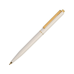 Ручка шариковая Senator модель Point Gold, белый