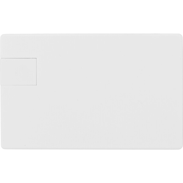 Флеш-карта USB 2.0 16 Gb в виде пластиковой карты Card, белый