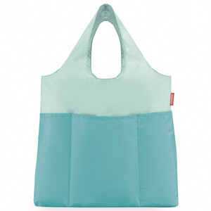 Сумка складная mini maxi shopper plus bicolor бирюзовая
