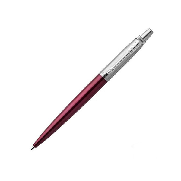 Шариковая ручка Parker Jotter Core Portobello Purple CT, пурпурный/серебристый