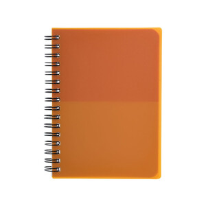 Блокнот Colour Block А6, оранжевый
