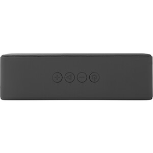Портативная колонка Bar со стереодинамиками soft touch, черный