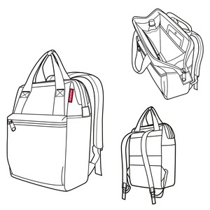 Рюкзак allrounder r diamonds rouge