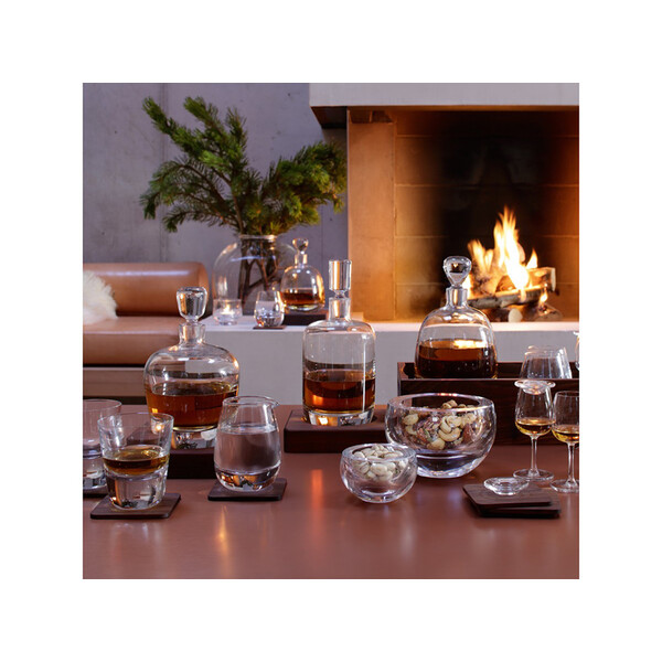 Набор из 2 стаканов arran whisky с деревянными подставками 250 мл