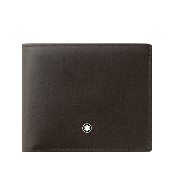 Бумажник 6 сс Meisterstück с 2 прозрачными отделениями. Montblanc