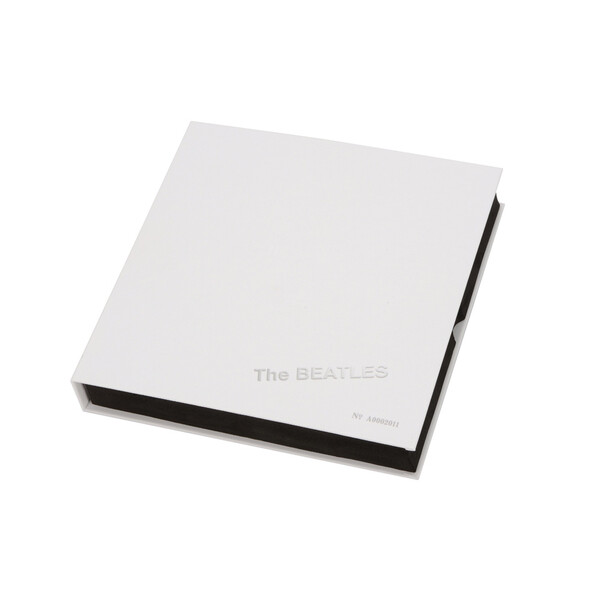 Набор The Beatles &quot;WHITE ALBUM&quot;: визитница, ручка роллер, белый/разноцветный