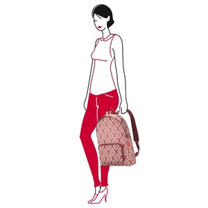 Рюкзак складной mini maxi diamonds rouge