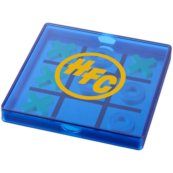 Магнитная игра Winnit tic tac toe, cиний прозрачный