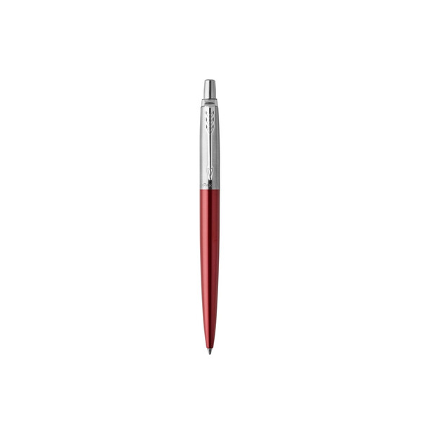 Шариковая ручка Parker Jotter Essential, Kensington Red CT, красный/серебристый