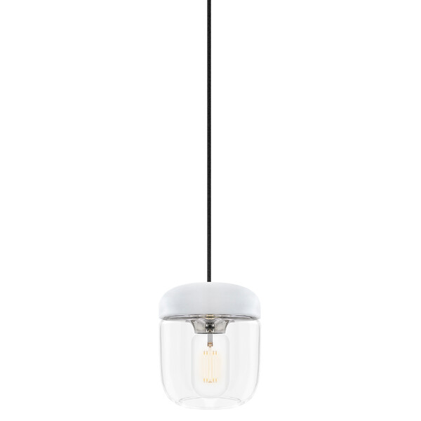 Плафон acorn white steel
