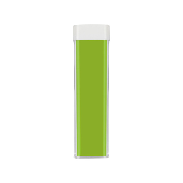 Портативное зарядное устройство &quot;Ангра&quot;, 2200 mAh, зеленое яблоко