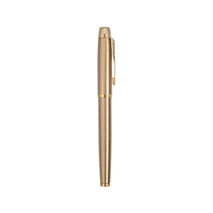 Ручка роллер Parker модель IM Deluxe Gold GT в футляре