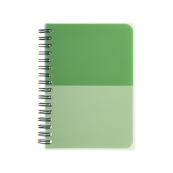 Блокнот Colour Block А6, зеленый