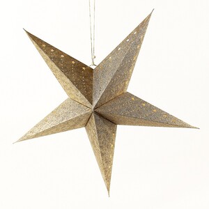Led-светильник подвесной star 60 см., золотой
