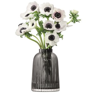 Ваза pleat, 20 см, серая
