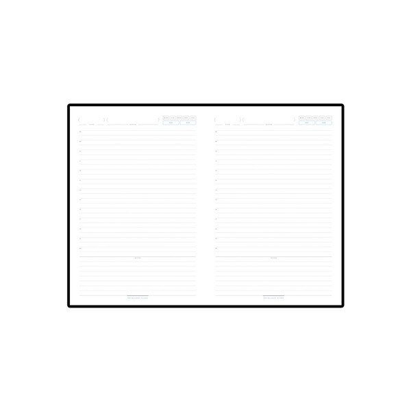 Ежедневник А5 недатированный «Citizen», коричневый