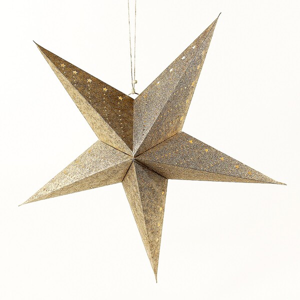 Led-светильник подвесной star 60 см., золотой
