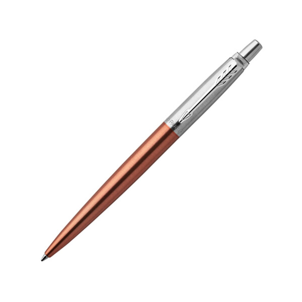 Шариковая ручка Parker Jotter Essential, Chelsea Orange CT, оранжевый/серебристый