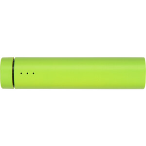 Портативное зарядное устройство &quot;Мьюзик&quot;, 5200 mAh, зеленое яблоко