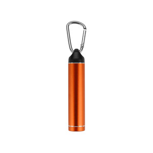 Портативное зарядное устройство &quot;Марс&quot; с карабином, 2600 mAh, оранжевый