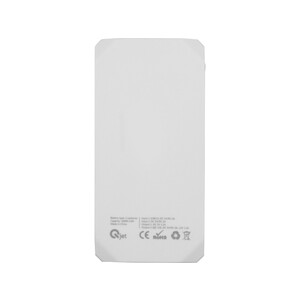 Портативное зарядное устройство &quot;Quickr&quot; с функцией быстрой зарядки, 10000 mAh, серый