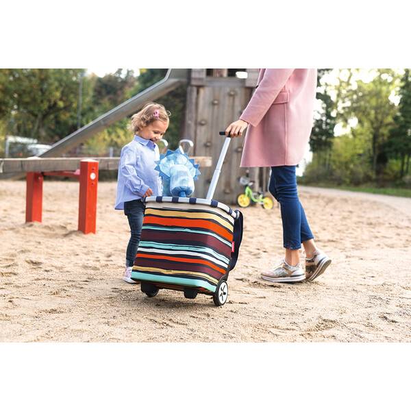 Сумка-тележка carrycruiser artist stripes