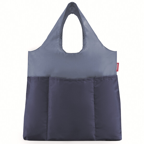 Сумка складная mini maxi shopper plus bicolor синяя
