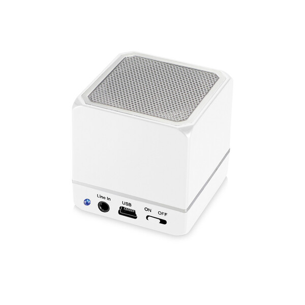 Колонка Kubus с функцией Bluetooth® и NFC, белый