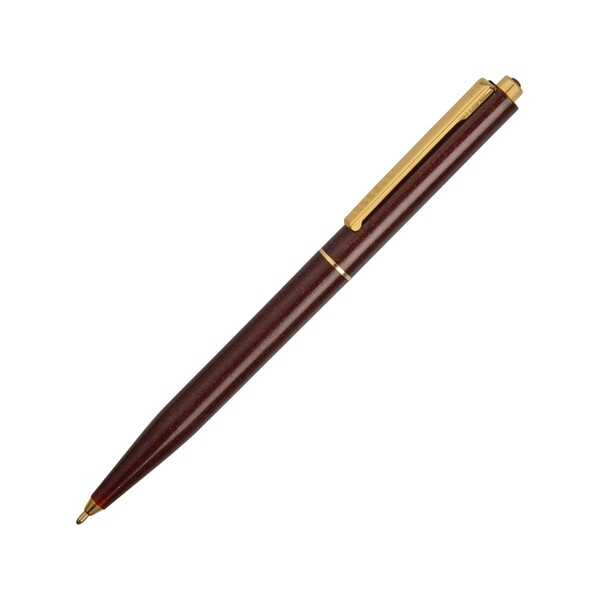 Ручка шариковая Senator модель Point Gold, бордовый