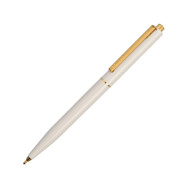 Ручка шариковая Senator модель Point Gold, белый
