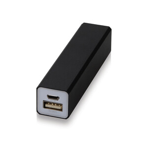 Портативное зарядное устройство &quot;Брадуэлл&quot;, 2200 mAh, черный
