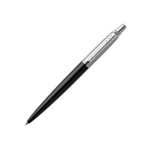Шариковая ручка Parker(Паркер) Jotter Gel Core Bond Street Black CT с гел.стерж., черный/серебристый