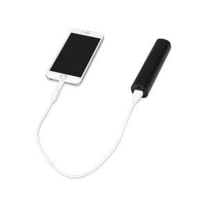 Портативное зарядное устройство &quot;Мьюзик&quot;, 5200 mAh, черный