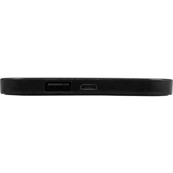 Портативное зарядное устройство (power bank) &quot;Квадрум&quot;, 2600 mAh, черный