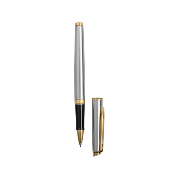 Ручка роллер Waterman  модель Hemisphere Stainless Steel GT в футляре