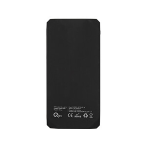 Портативное зарядное устройство &quot;Quickr&quot; с функцией быстрой зарядки, 10000 mAh, черный
