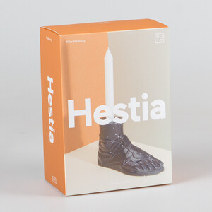 Подсвечник керамический hestia krepis синий
