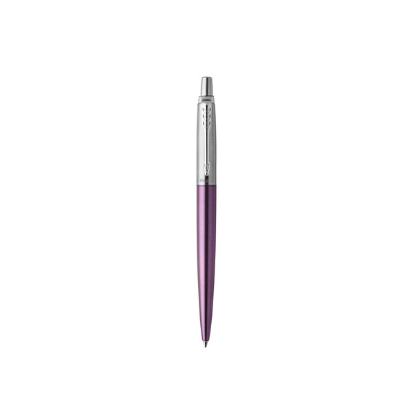 Шариковая ручка Parker Jotter Essential, Victoria Violet CT, фиолетовый/серебристый