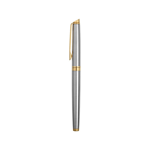 Ручка роллер Waterman  модель Hemisphere Stainless Steel GT в футляре