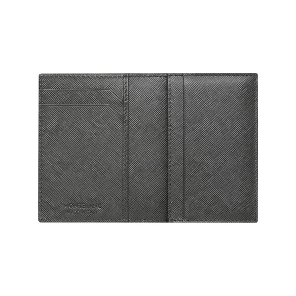 Визитница с угловым отделением Sartorial. Montblanc, индиго/серый