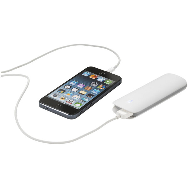 Портативное зарядное устройство &quot;Флэт&quot;, 3000 mAh, белый