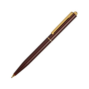 Ручка шариковая Senator модель Point Gold, бордовый