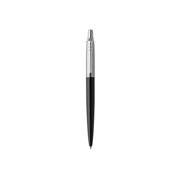 Шариковая ручка Parker (Паркер) Jotter Core Bond Street Black CT, черный/серебристый