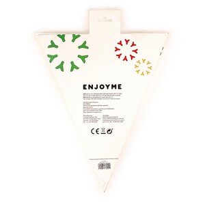 Led-светильник подвесной star 60 см., красный