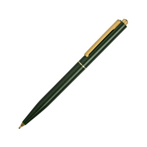 Ручка шариковая Senator модель Point Gold, зеленый